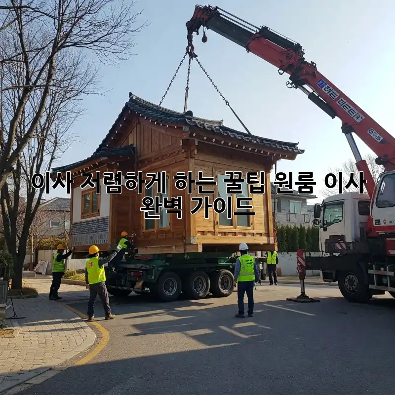 이사 저렴하게 하는 꿀팁! 원룸 이사 완벽 가이드