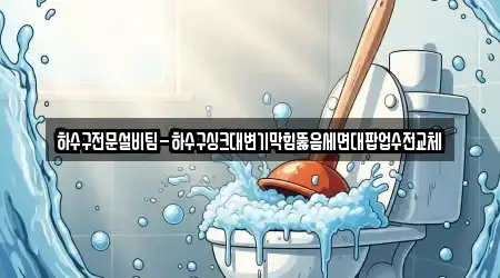 하수구전문설비팀-하수구싱크대변기막힘뚫음세면대팝업수전교체