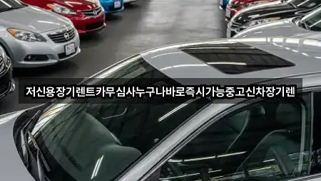 엄사면 장기렌트카 1곳 퀵 리스트