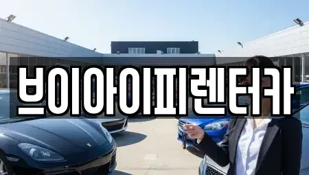 경기 화성시 목동 렌트카 전문 브이아이피렌터카