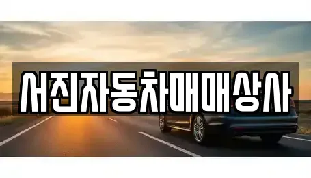 경북 포항시 남구 인덕동 중고차매매 전문 서진자동차매매상사