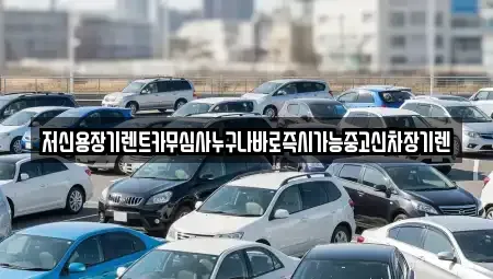 충청북도 청주시 상당구 남문로2가 장기렌트카 전문 저신용장기렌트카무심사누구나바로즉시가능중고신차장기렌